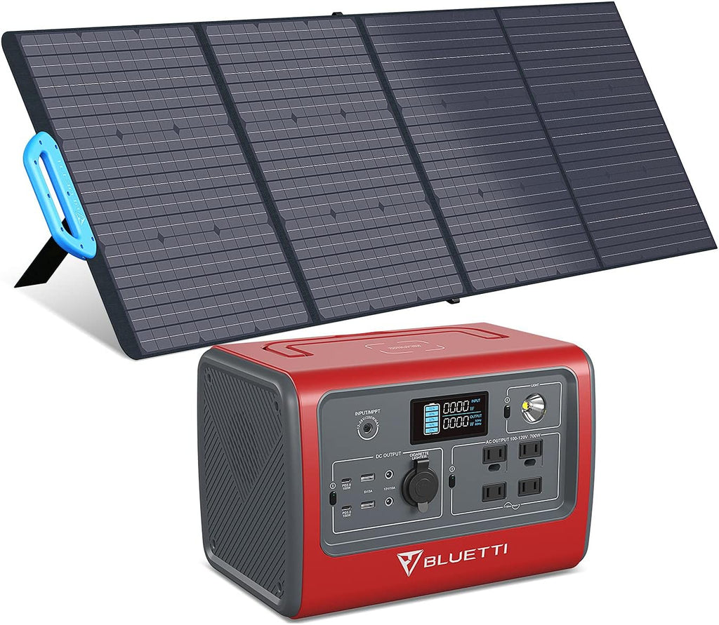 Portable Power Station with Foldable Solar Panel S7207