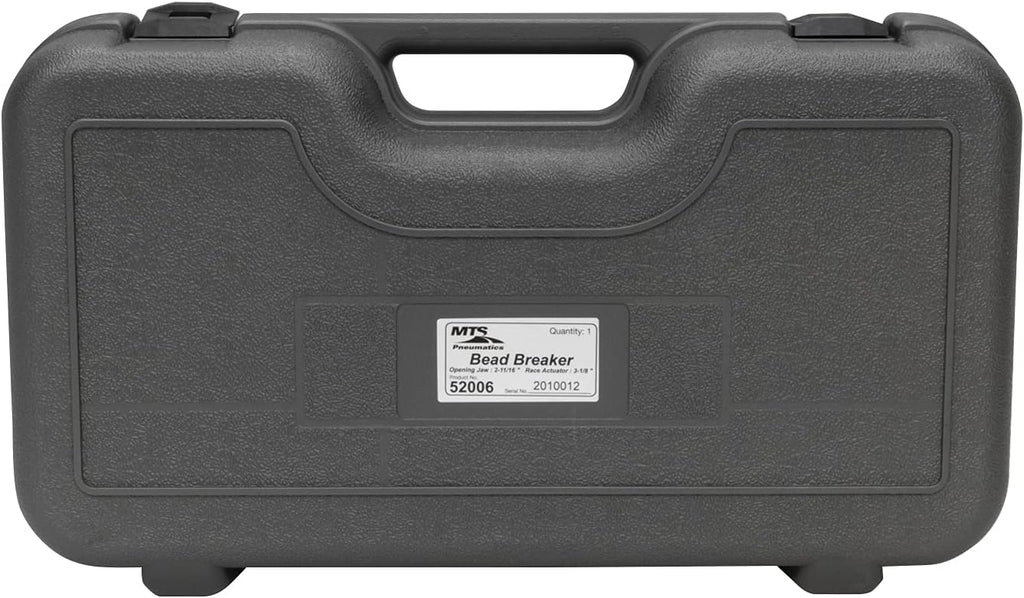 Pneumatic Air Powered Bead Breaker with 2-11/16-Inch Jaw Opening, Handle Exhaust, Includes Storage/Carry Case B740267