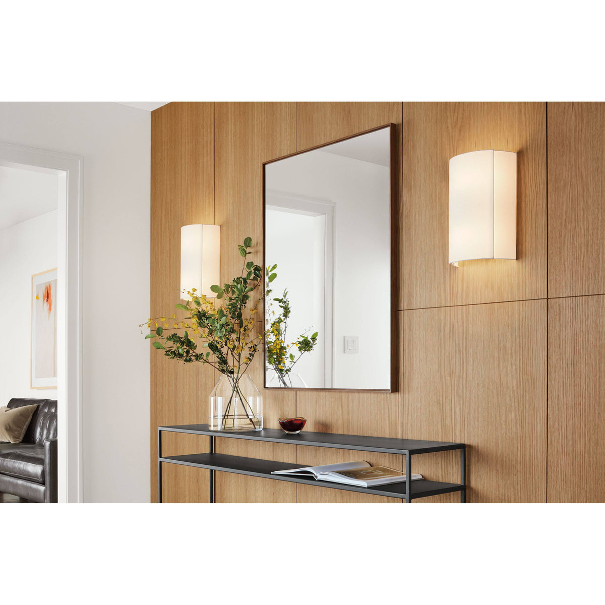 Scarlet Red Slim Console Table S2198