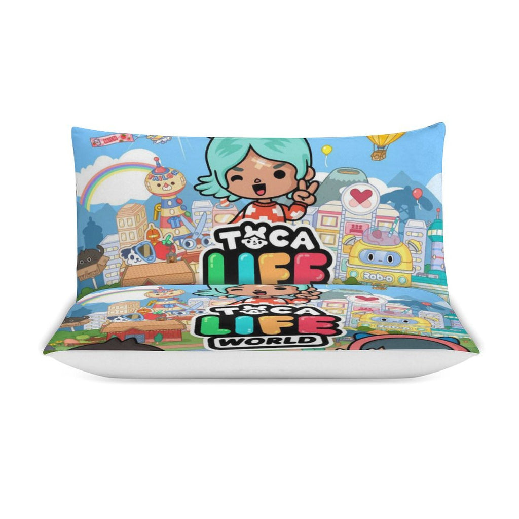 3 Pieces Bedding Sets With 1 Duvet Cover 2 Pillowcases T424556