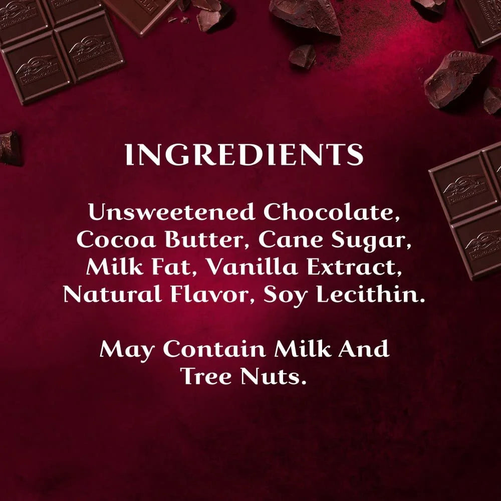 92% Cacao Dark Chocolate Bar, 3.17 Oz (Pack Of 12) H5765