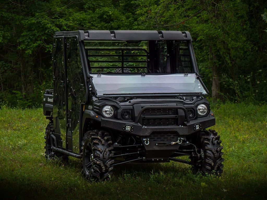 Heavy Duty Scratch Resistant Flip Down Windshield A9064