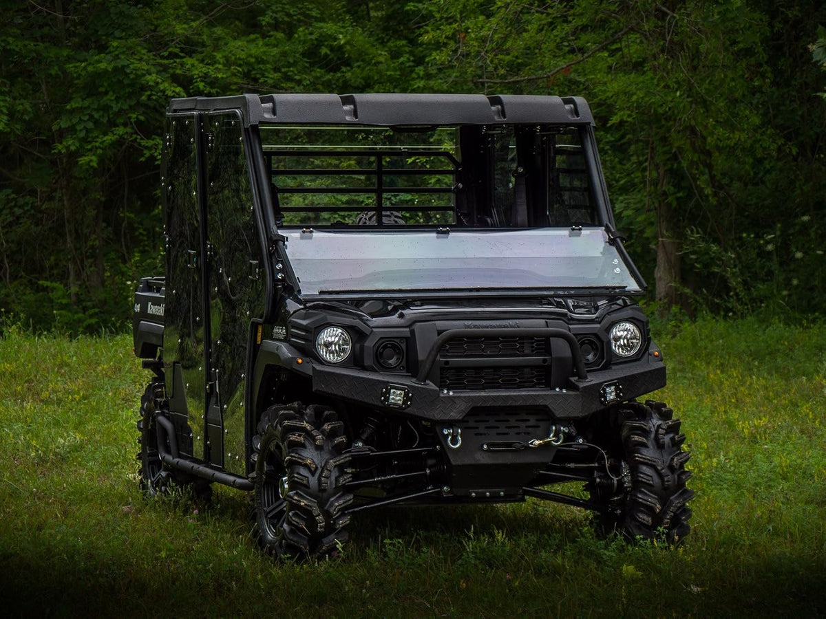 Heavy Duty Scratch Resistant Flip Down Windshield A9064
