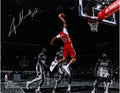 Autographed 11" x 14" Dunking Photograph D7472