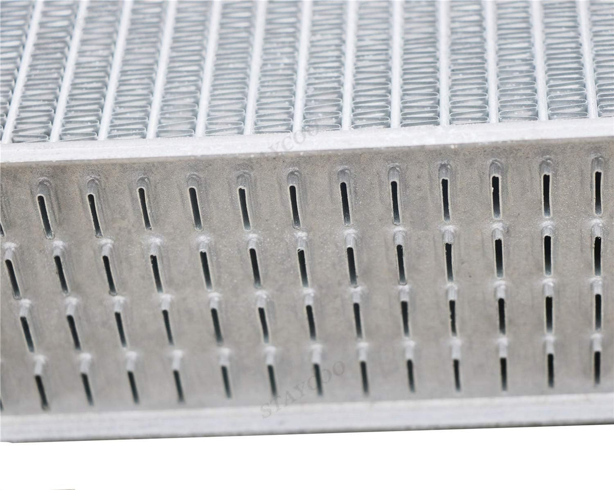 4 Row All Aluminum Engine Radiator with Fan Shroud Combo V4591