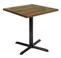 Vintage Wood Top Table E22354
