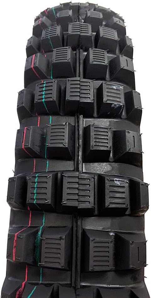 Off Road Knobby Front Tire 80/100-21 with Inner Tube + Rear Tire 100/90-19 with Inner Tube F4947
