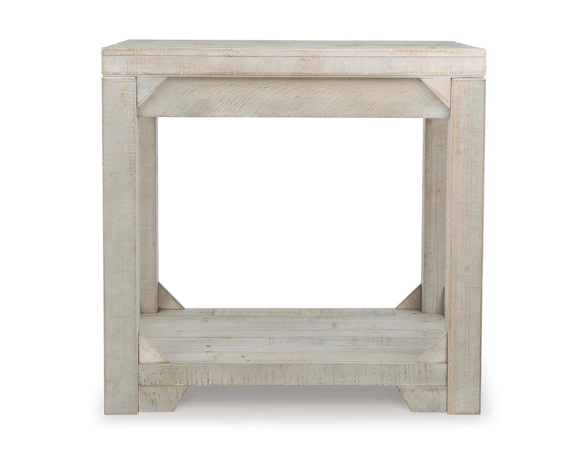 Whitewash End Table B205806