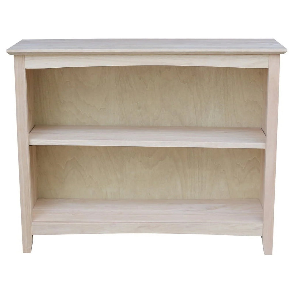 30" Natural Wood Shaker Bookcase H924747
