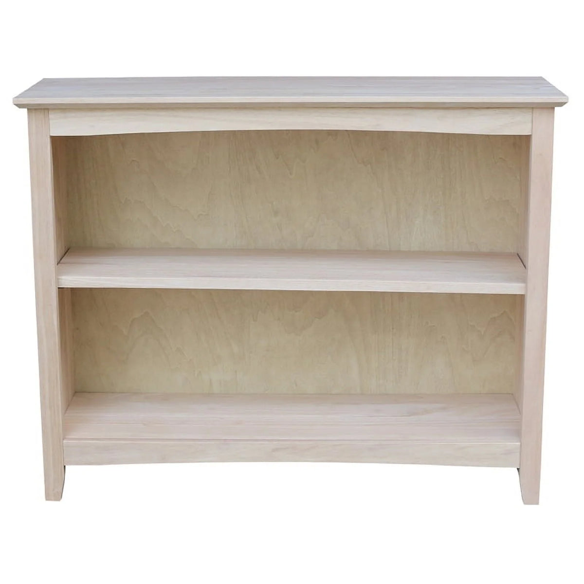 30" Natural Wood Shaker Bookcase H924747