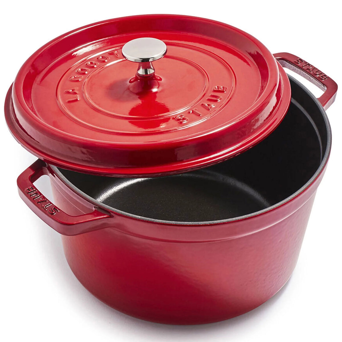 Cast Iron Dutch Oven 5-qt Tall Cocotte, Cherry D802086