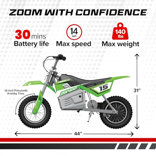 Green Electric Dirt Bike C658738