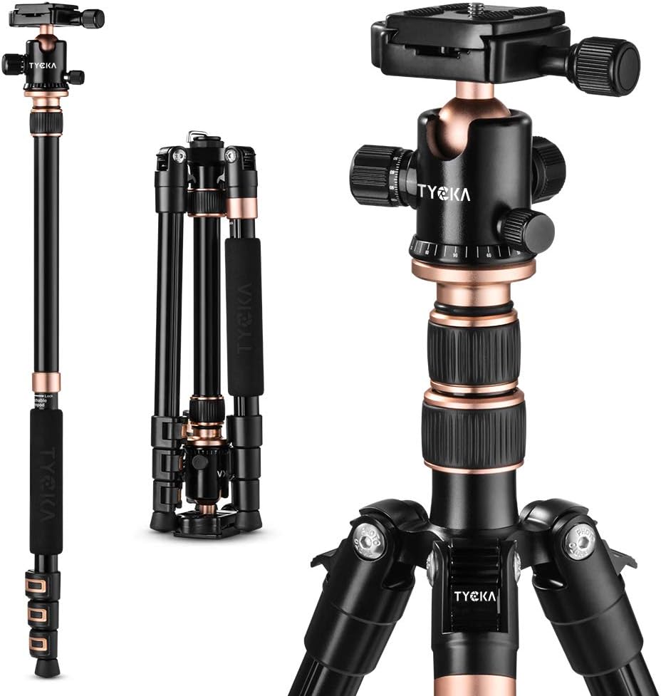 56” Aluminum Camera Tripod with Ball Head and Carry Bag A6295