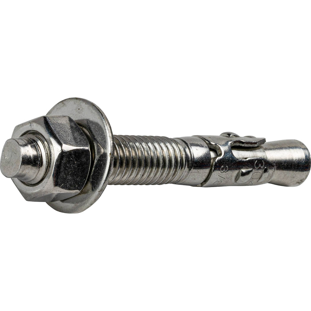 5/8x22 x 7x22 Stainless Steel 316 Wedge Anchors Qty 25 W97902