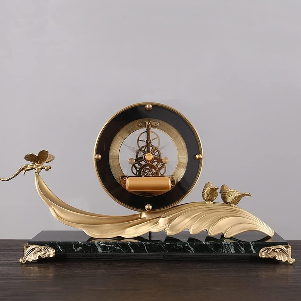 Brass Desk Clock X5241
