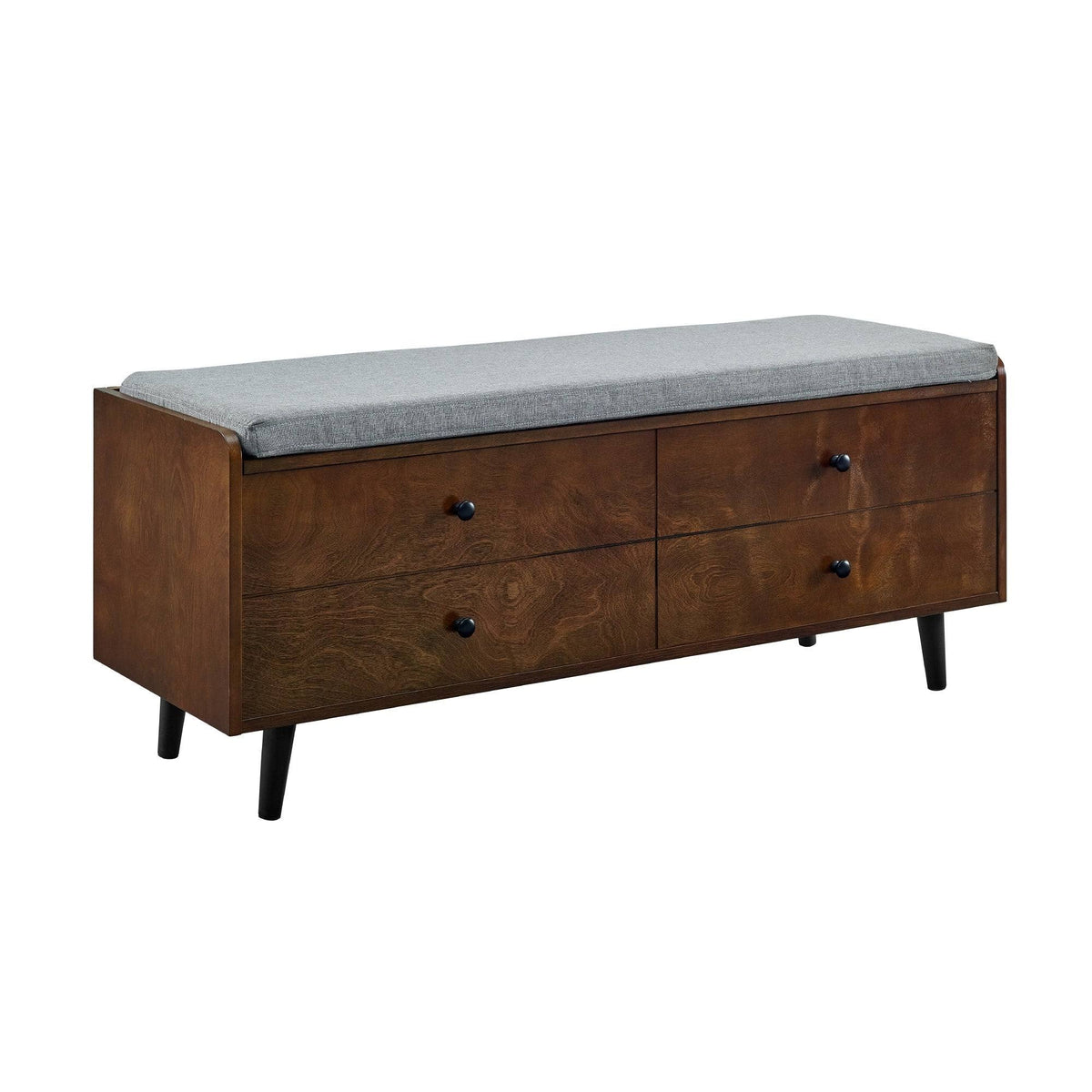 Upholstered Storage Bench V115