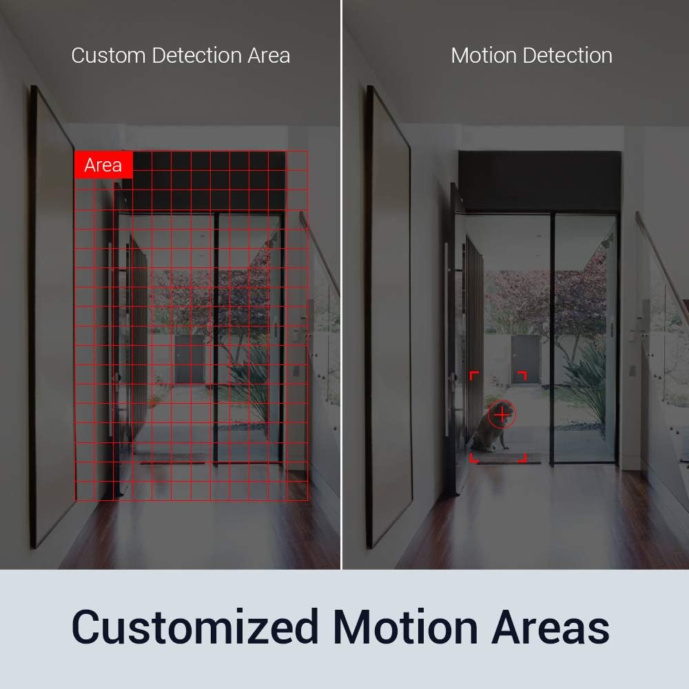 8CH Wireless Security Camera System with 1TB HDD and 4 1080P Outdoor Cameras D33163