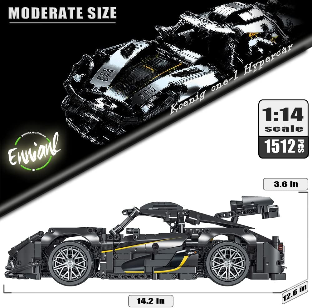 Black Model Car Building Kit V399