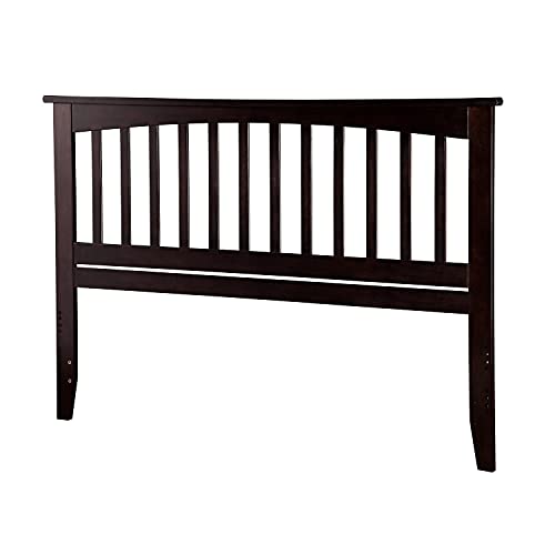 Full Size Headboard with Attachable Charger in Walnut X143602