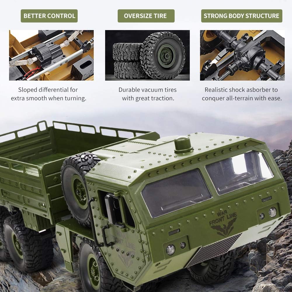 Remote Control 6WD Off-Road Truck M141
