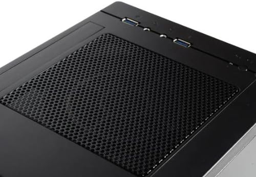 Black Mini-ITX Computer Case with USB 3.0 Front Ports W829899