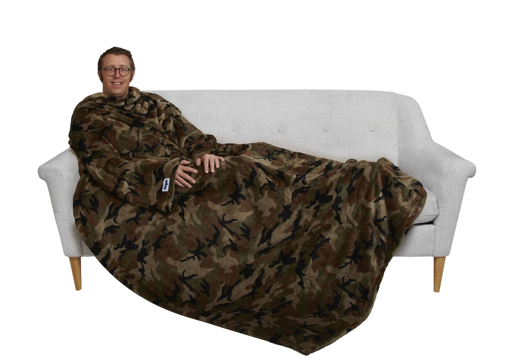 Green Camo 60 x 80 in. Blanket M521757