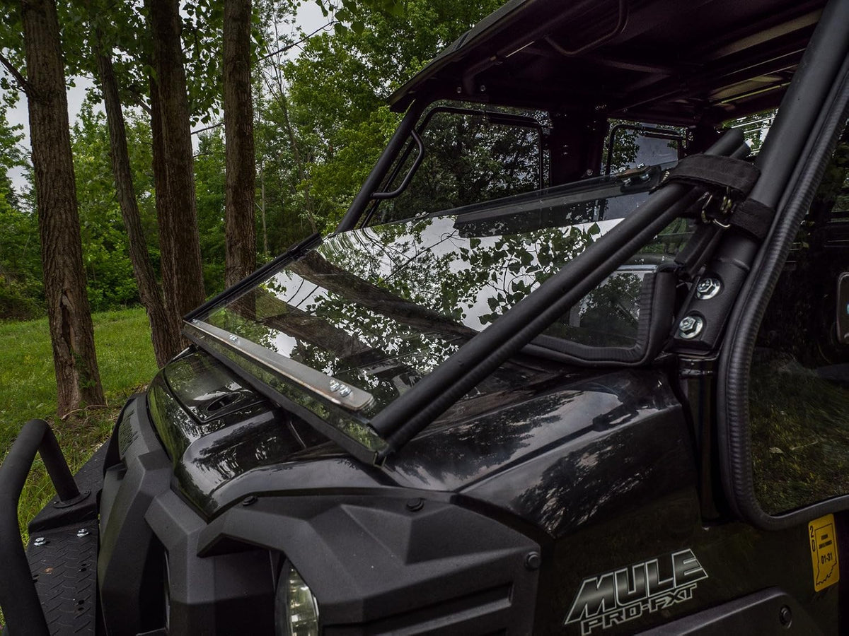 Heavy Duty Scratch Resistant Flip Down Windshield A9064