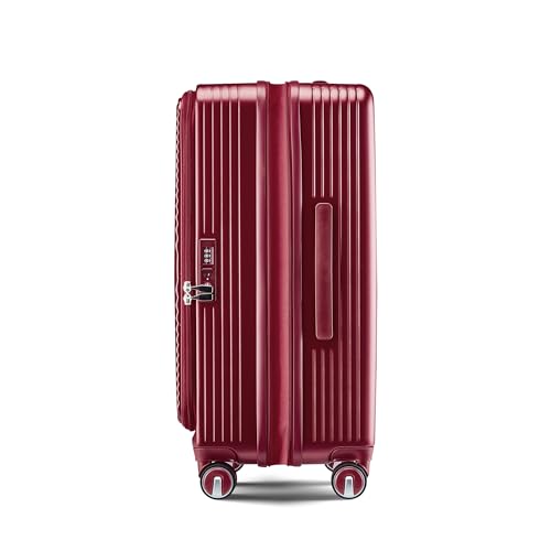 3 Piece Expandable PC Hard Shell Luggage Set with Spinner Wheels J356191