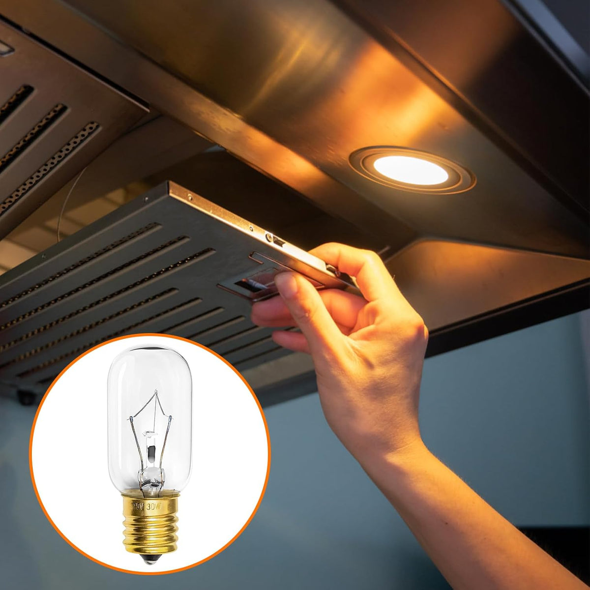 Light Bulb 125V 30W E17 Base P274
