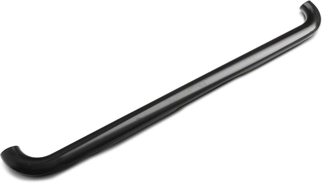 Black 4-Inch Oval Bent End Side Step Bars K849