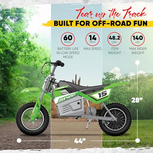 Green Electric Dirt Bike C658738