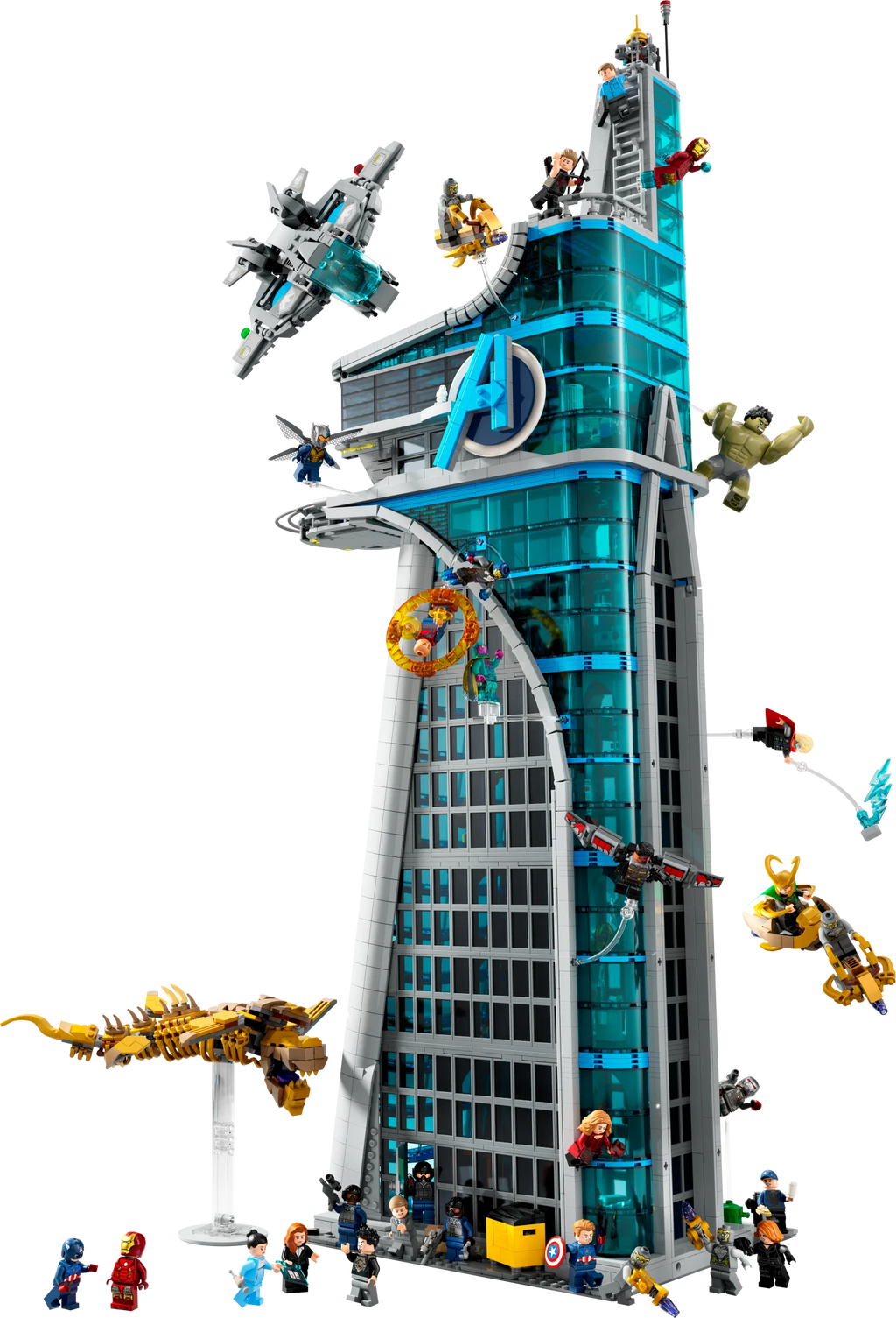 Avengers Tower Building Kit with 31 Figures C250320