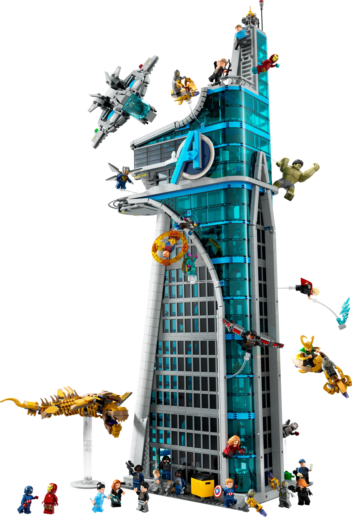 Avengers Tower Building Kit with 31 Figures C250320