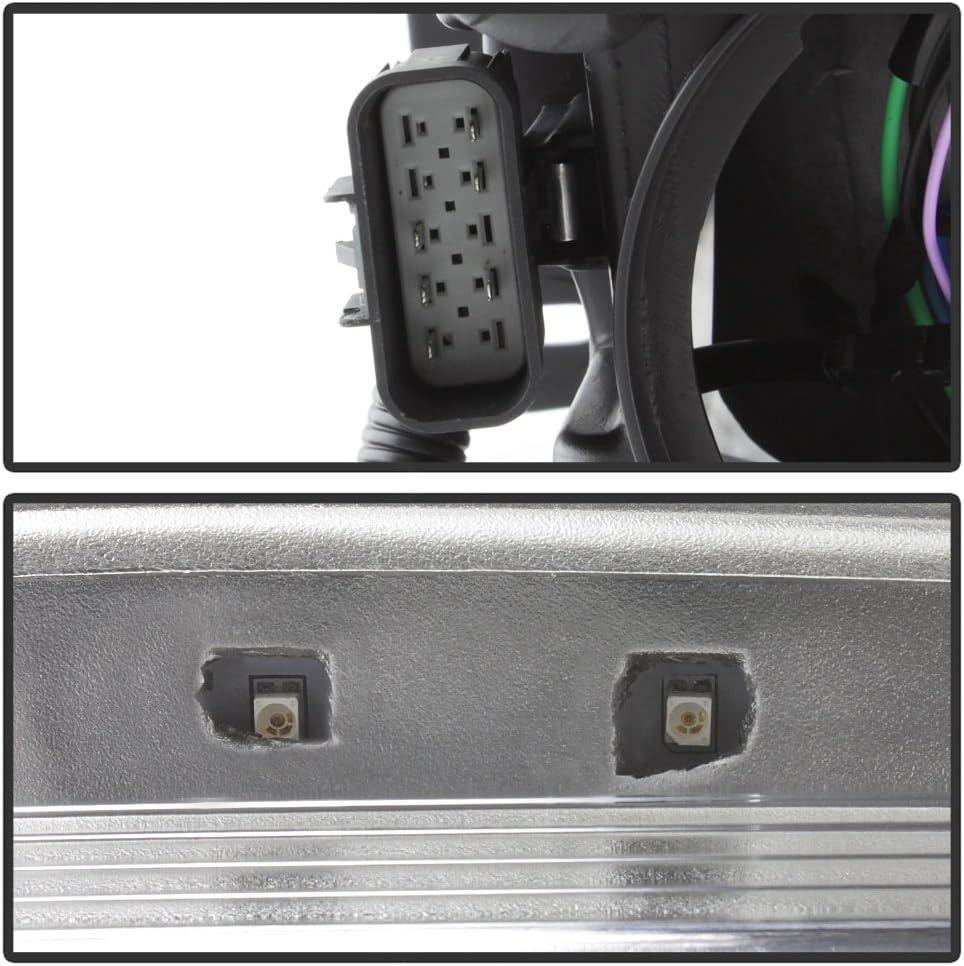 Projector Headlights Pair Driver & Passenger Side R858421