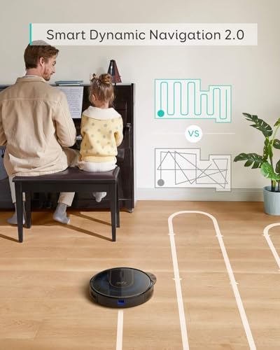 Robot Vacuum with Self Emptying, 2.85-Inch Slim Design K8742