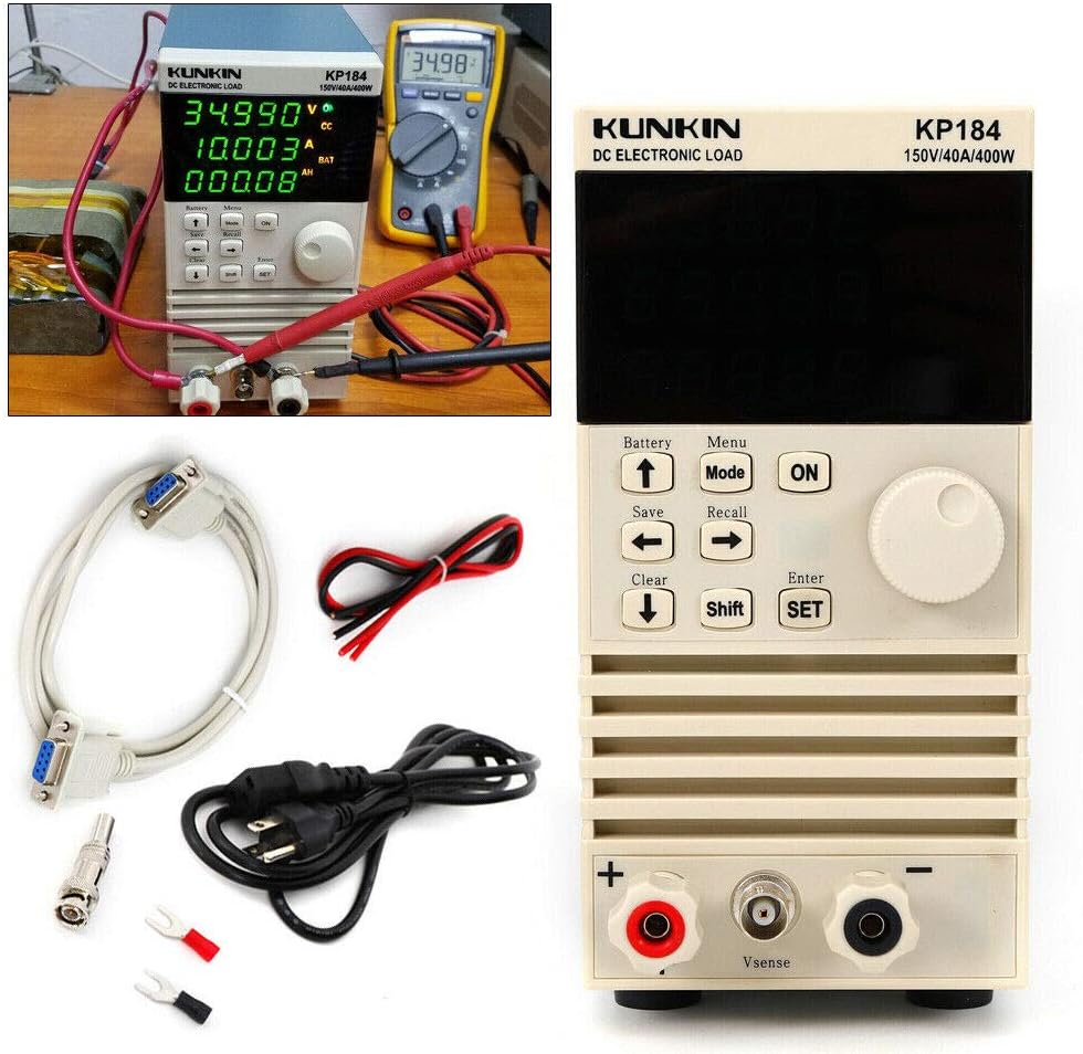 150V 40A 400W Electronic DC Load Tester M3199