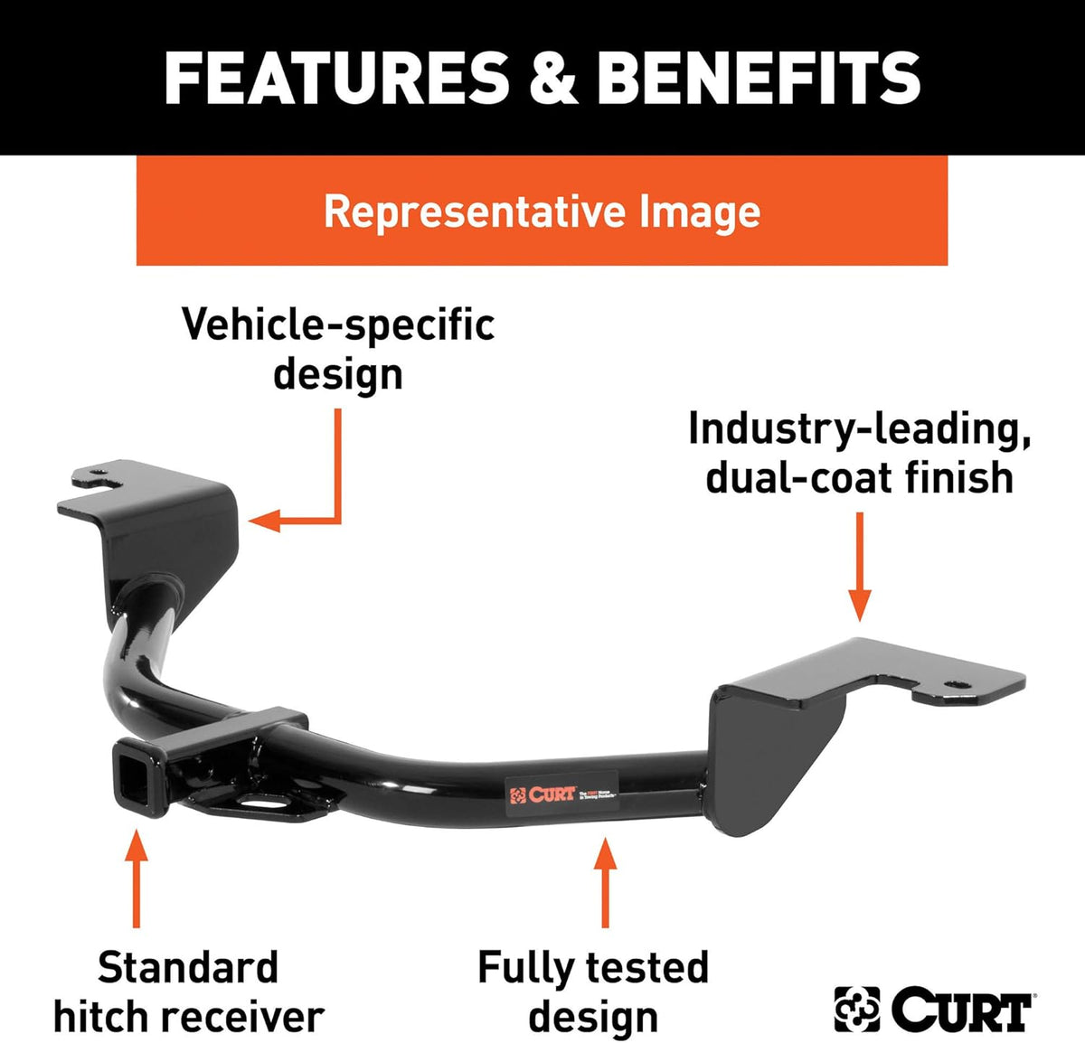 Class 1 Trailer Hitch with 1-1/4-Inch Receiver K230582