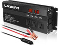 1000W Car Power Inverter 12V to 110V AC with 4 Outlets and 4 USB Ports K47941