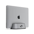 Black Aluminum Adjustable Vertical Laptop Stand X488