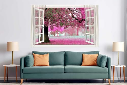 Faux Window Wall Decal, Set of 2 Sheets T396