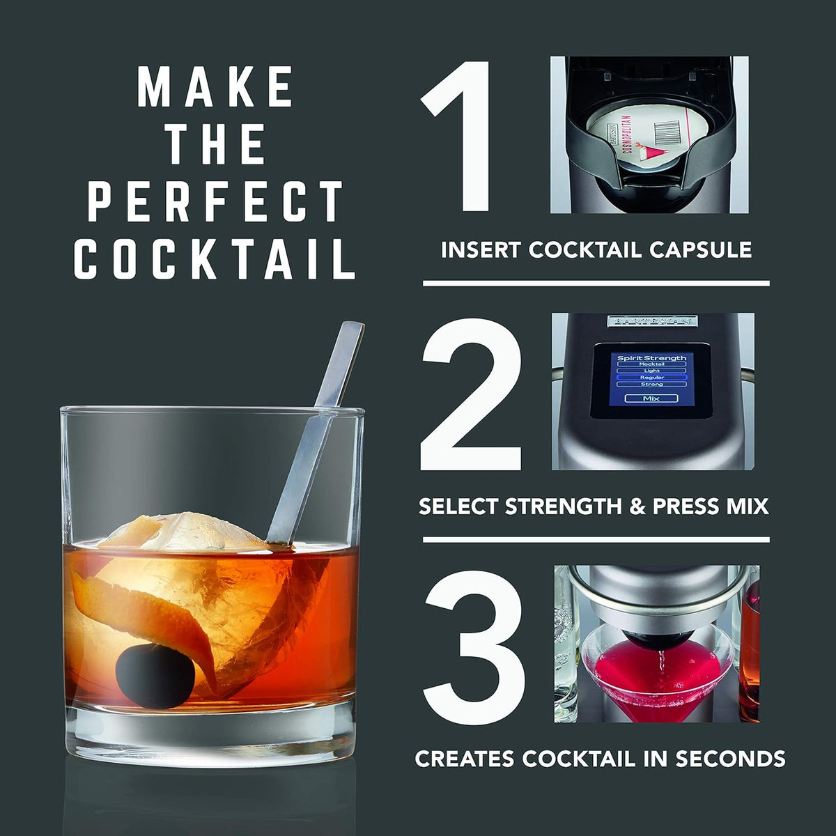 Pack of 6 Cocktail Capsules T154
