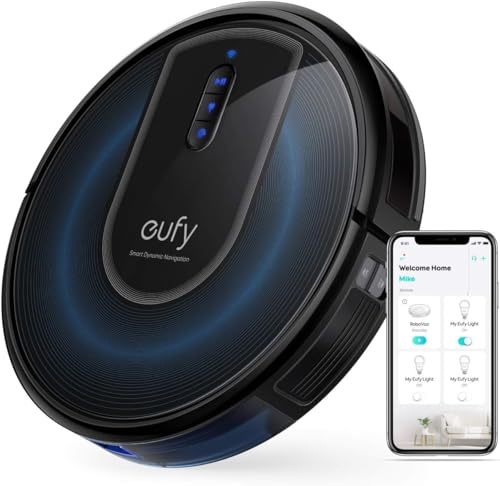 Robot Vacuum with Self Emptying, 2.85-Inch Slim Design K8742