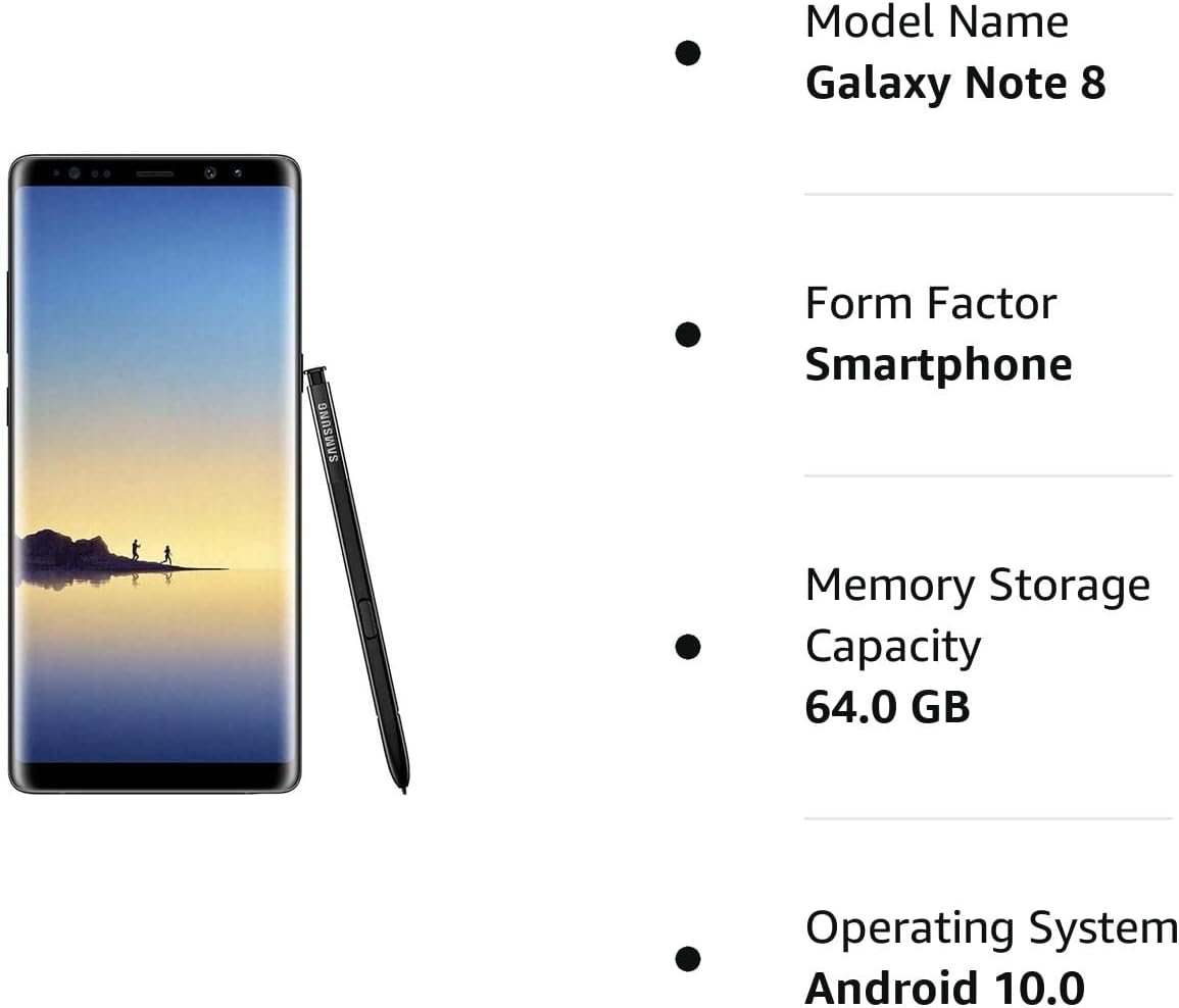 64GB Orchid Gray Galaxy Note 8 H36827