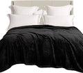 King Size Black Fleece Blanket I66374