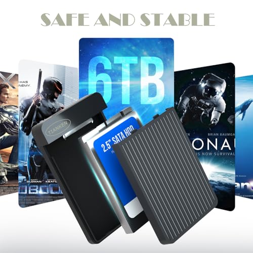 1TB Portable External Hard Disk Drive 2.5'' USB 3.0 HDD V117