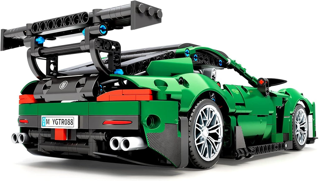 Racing Car Building Block Set 1460 Pieces Pack of 2 N7841