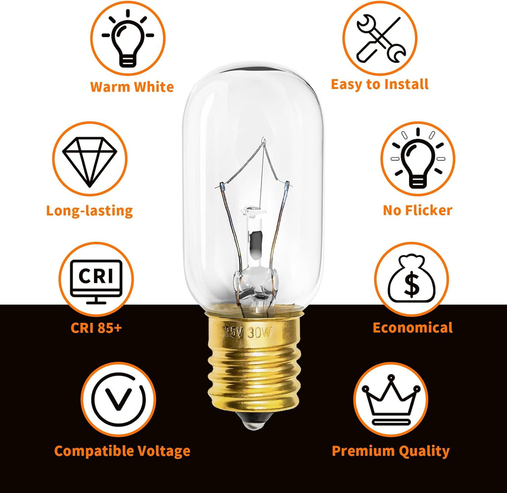 Light Bulb 125V 30W E17 Base P274