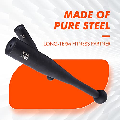 Steel Weighted Exercise Clubs 5LB 10LB 15LB B518129