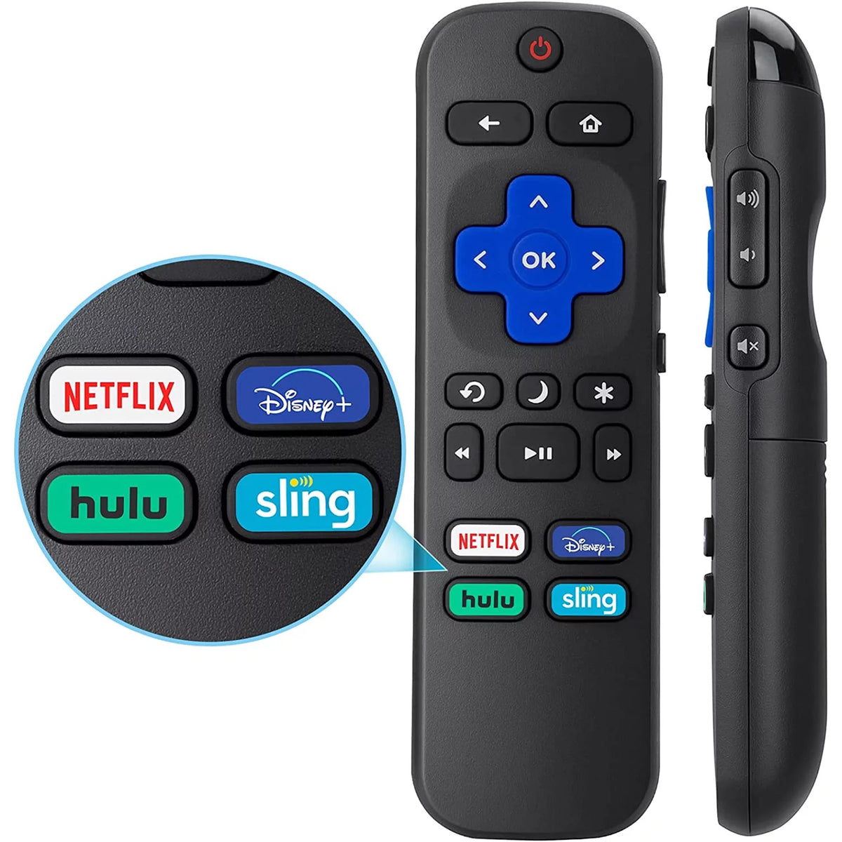 TV Remote Control for Roku TVs V216914