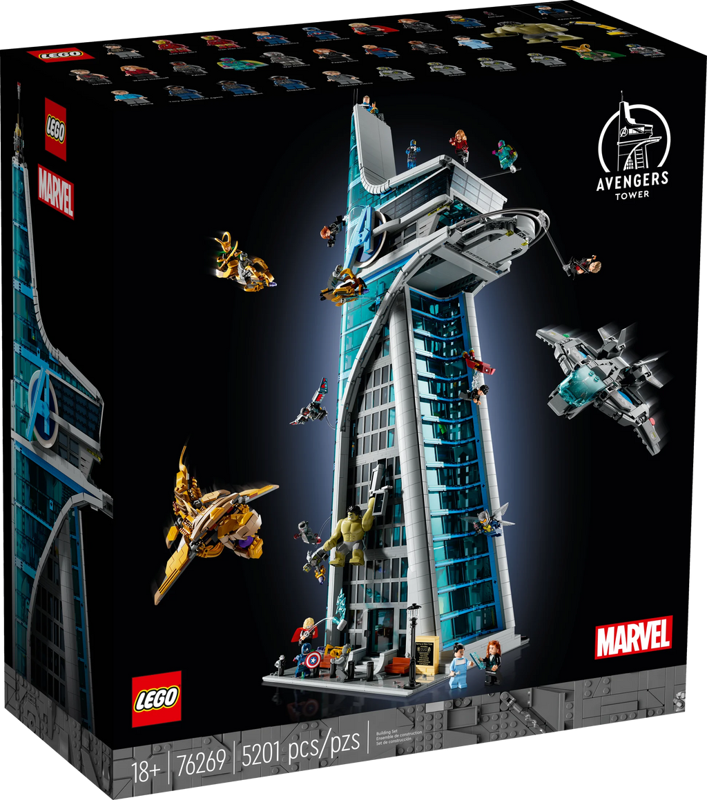 Avengers Tower Building Kit with 31 Figures C250320